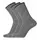 Dovre 3-pack rib wool socks, Grey, Grey, swatch