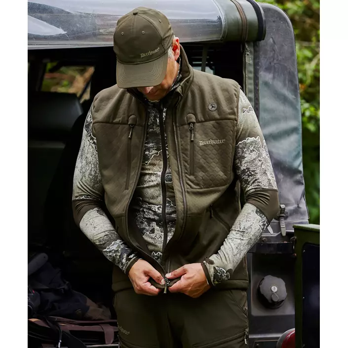 Deerhunter Excape softshell hunting vest, Art green, large image number 1