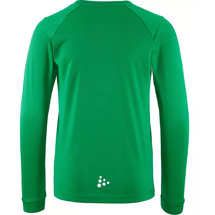 Craft Rush langermet T-skjorte for barn, Team green, large image number 2