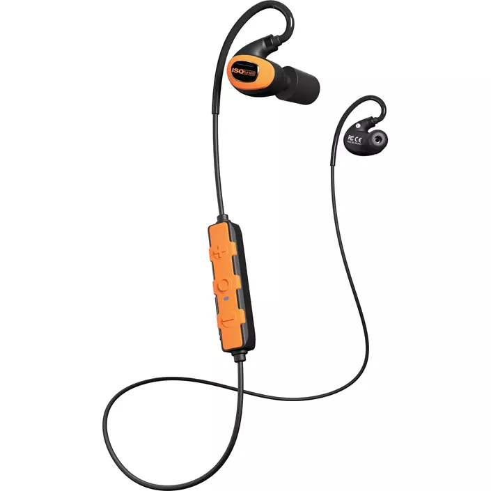 ISOtunes Pro 3.0 hörselkåpor med Bluetooth, Svart/Orange, Svart/Orange, large image number 0