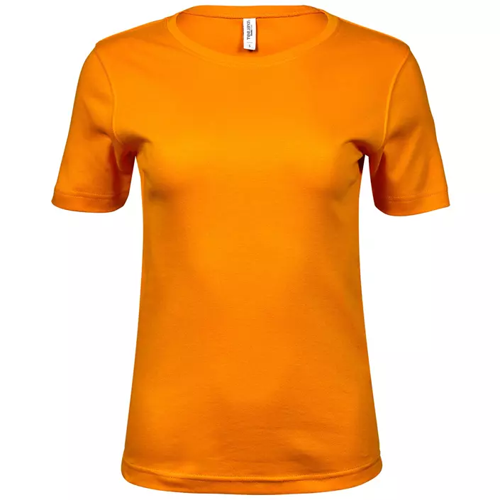 Tee Jays Interlock dame T-skjorte, Oransje, large image number 0