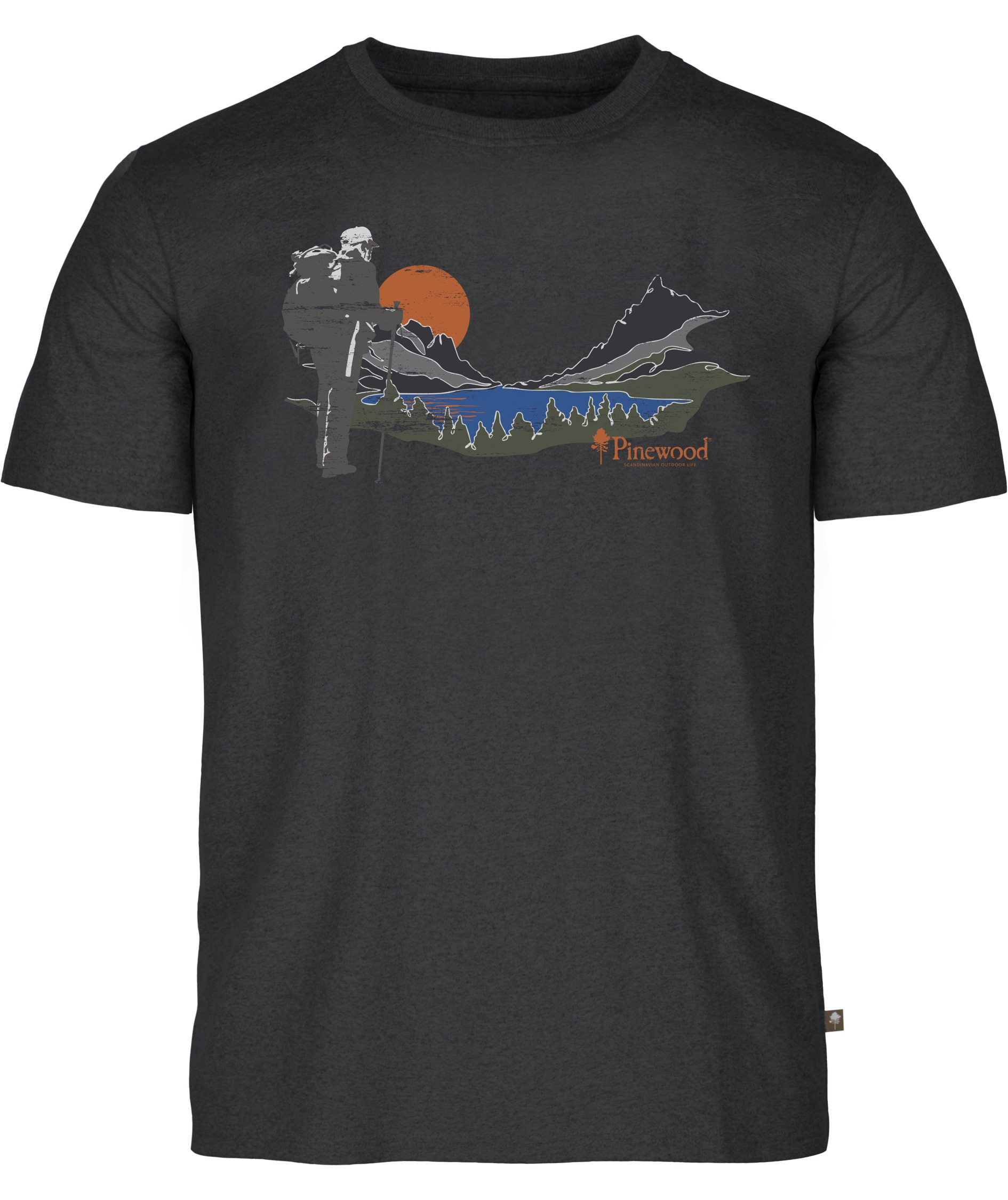 Dark Anthracite Melange Sunset