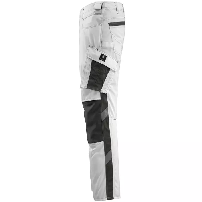 Mascot Unique Mannheim work trousers, light, White/Dark Antracit, large image number 1