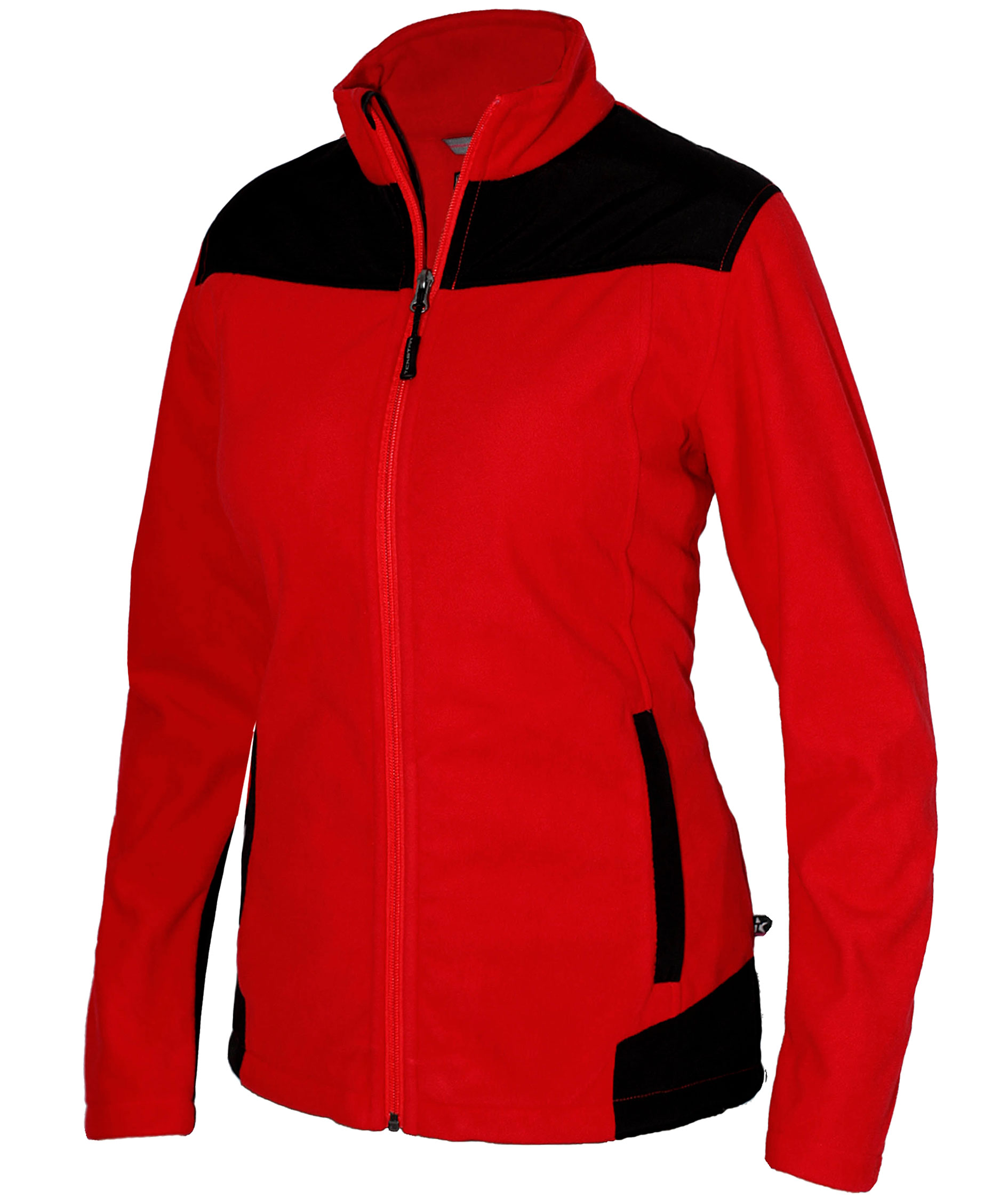 Texstar WJ46 Damen Fleecejacke, Rot