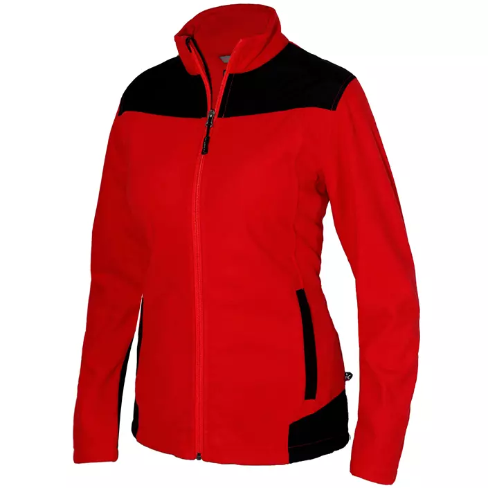 Texstar WJ46 Damen Fleecejacke, Rot, large image number 0