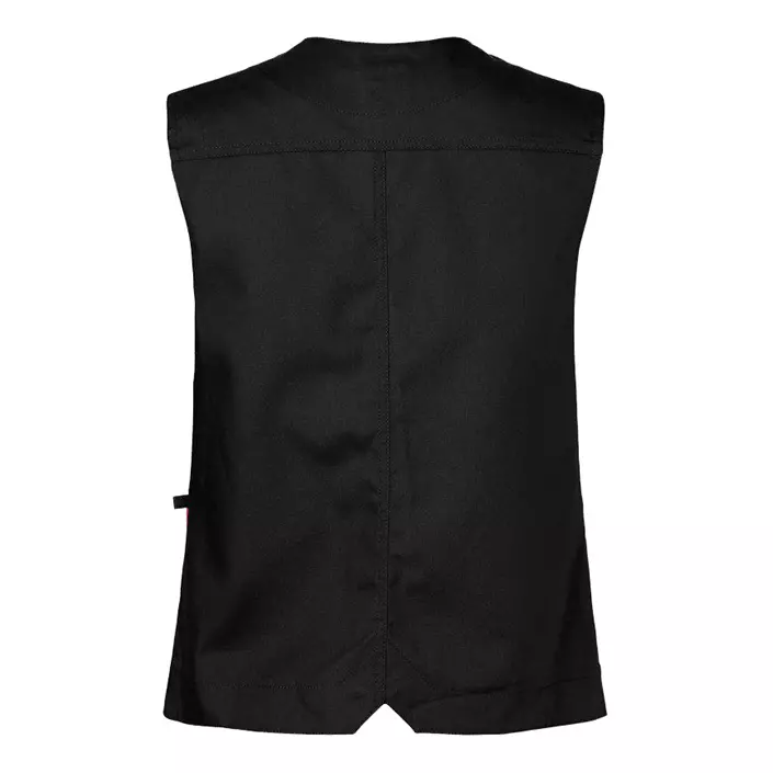 Segers 6014 women's server waistcoat, Black, large image number 1
