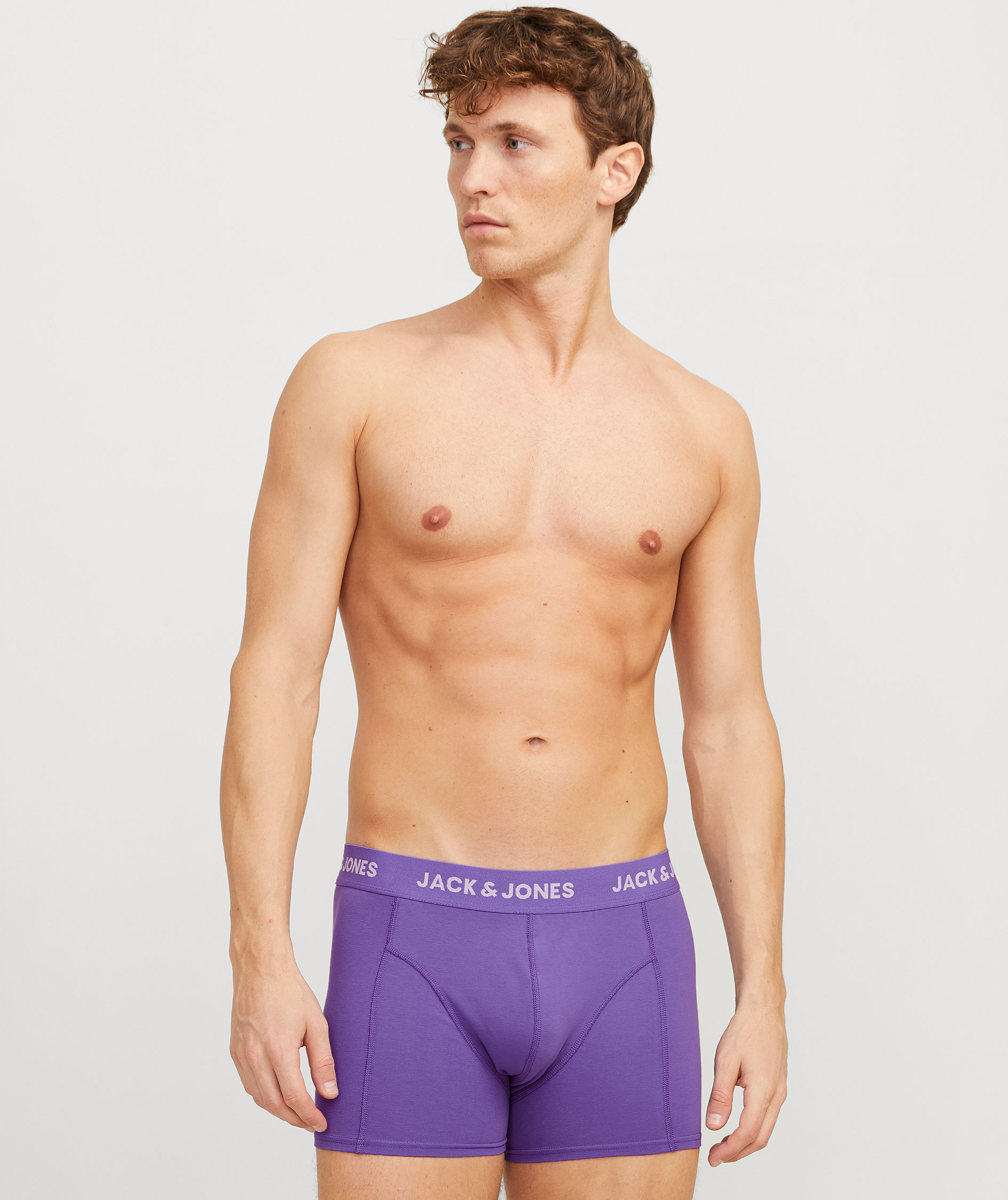 Jack & Jones JACROB SOLID 3-pack boxer shorts, Agave Green, large image number 7