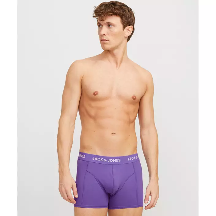 Jack & Jones JACROB SOLID 3er-Pack Boxershorts, Agave Green, large image number 7