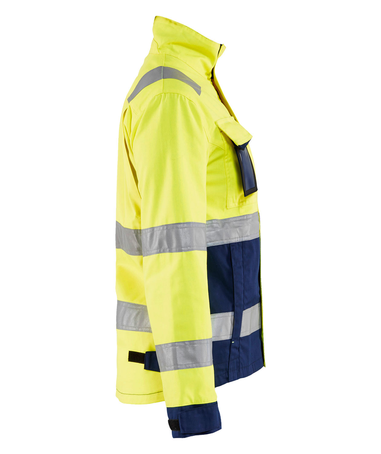 Bl&aring;kl&auml;der women's working jacket, Hi-vis yellow/Marine blue, large image number 1
