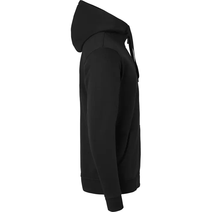 Top Swede hoodie with zipper 185, Black, large image number 2