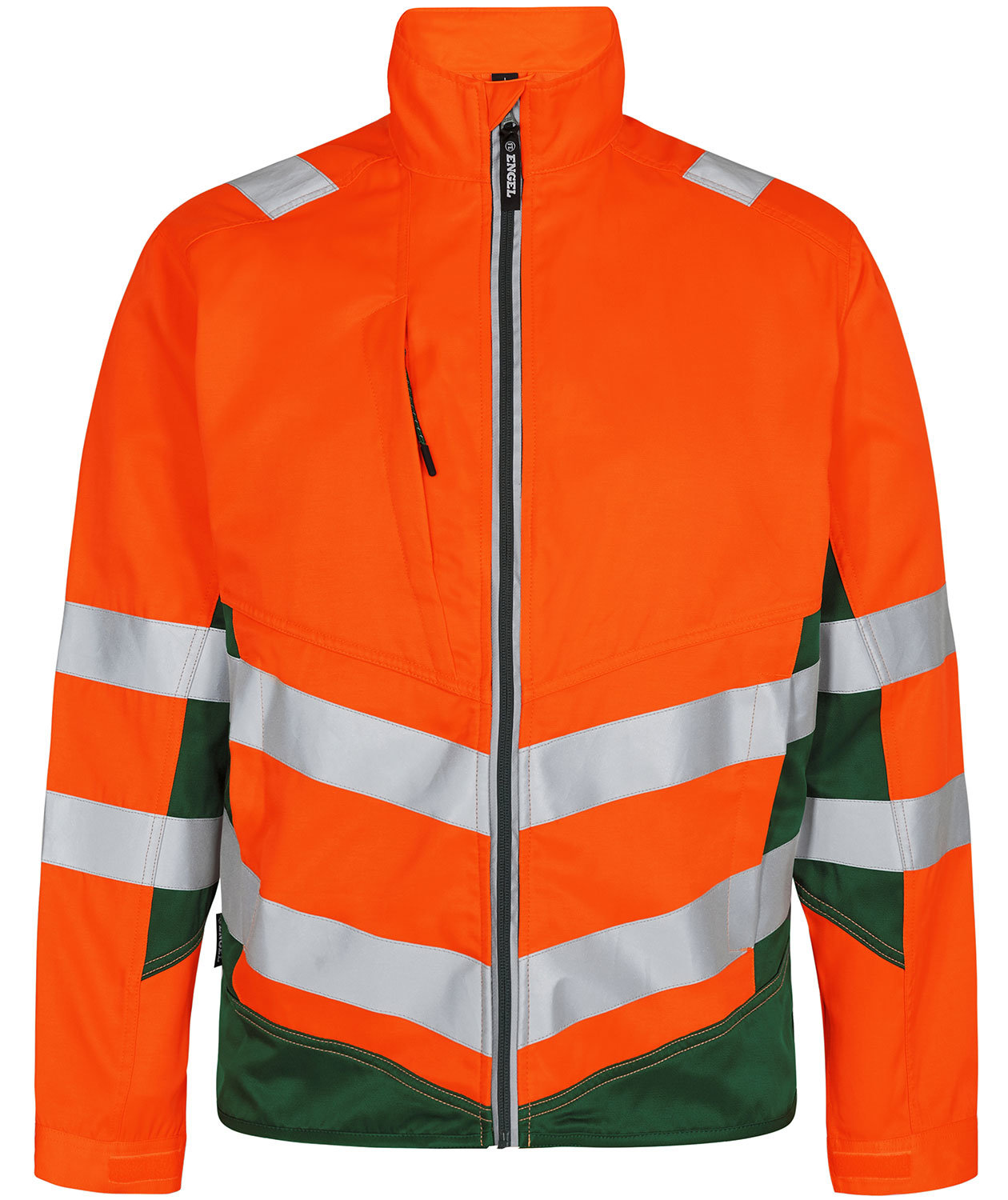 Engel Safety Light arbejdsjakke, Hi-vis Orange/Gr&oslash;n, Hi-vis Orange/Gr&oslash;n, swatch