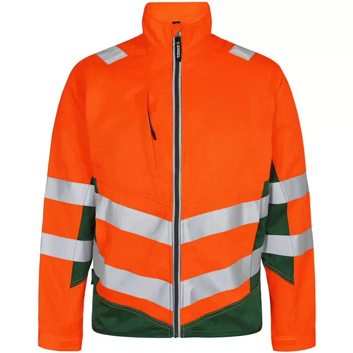 Engel Safety Light work jacket, Hi-vis Orange/Green, large image number 0