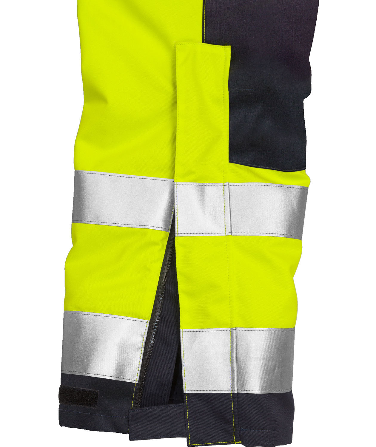 Fristads Flamestat winter trousers 2085, Hi-vis Yellow/Marine, large image number 3