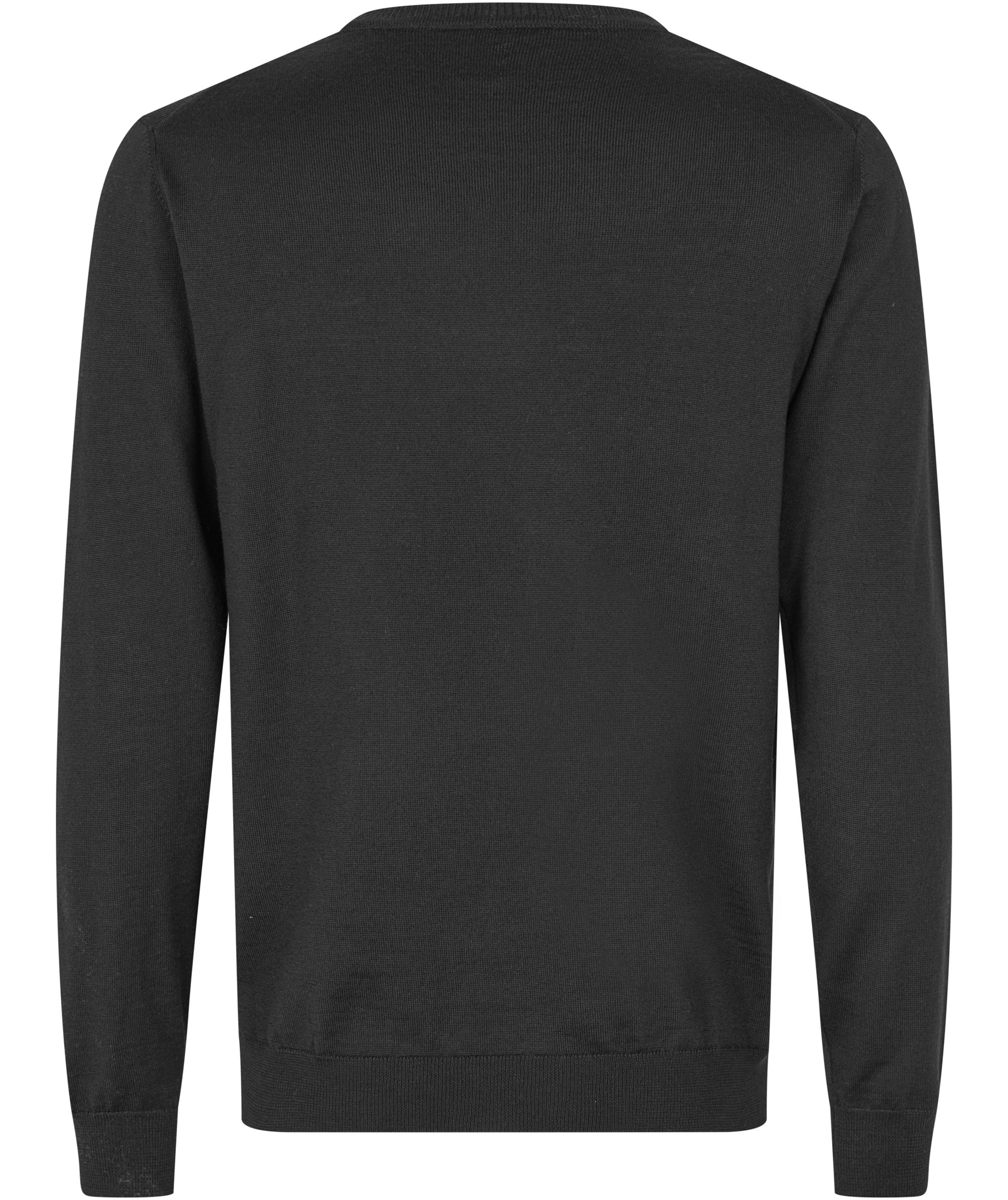 Seven Seas knitted pullover with wool, Black