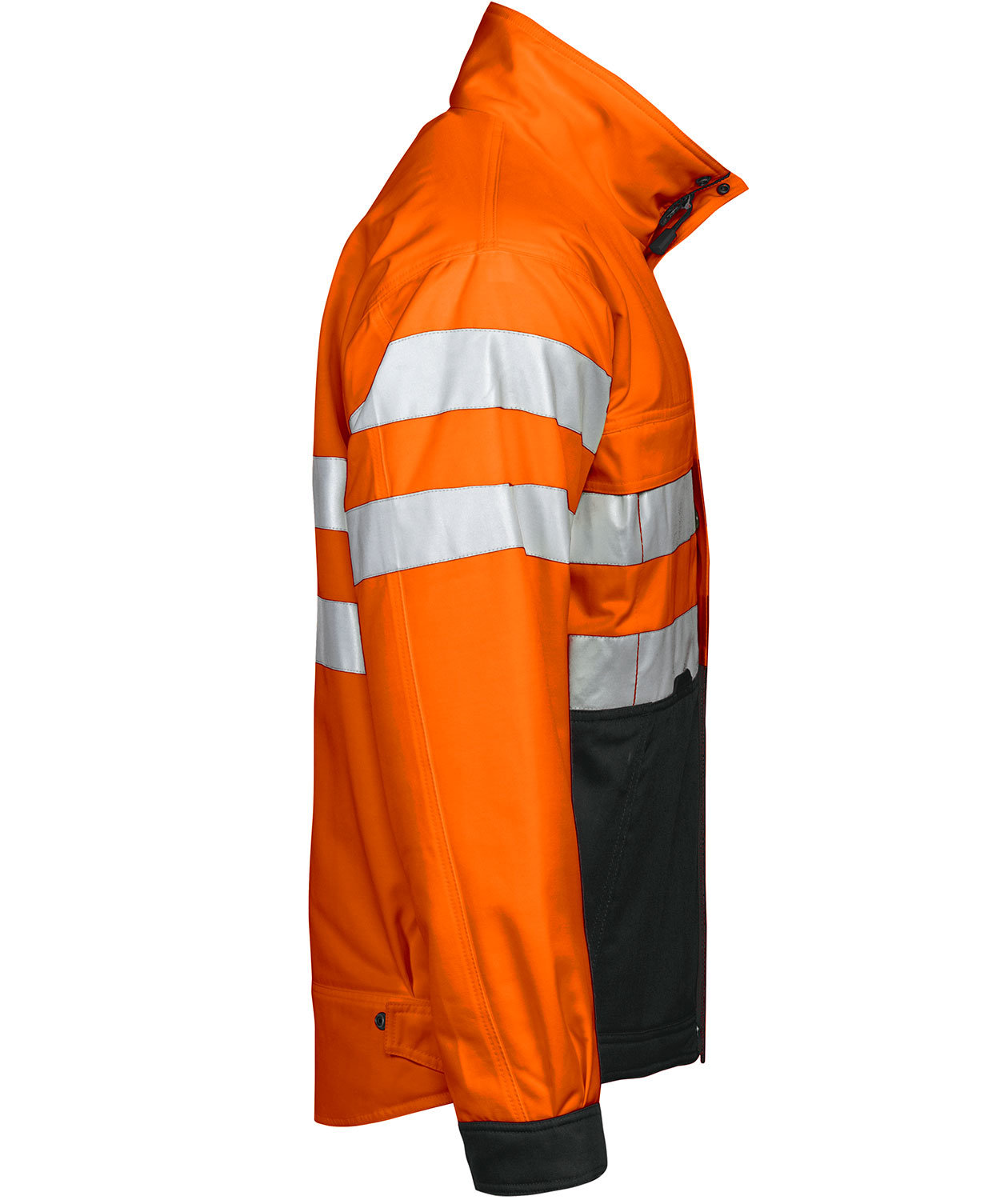 ProJob winter jacket 6407, Hi-Vis Orange/Black, large image number 3