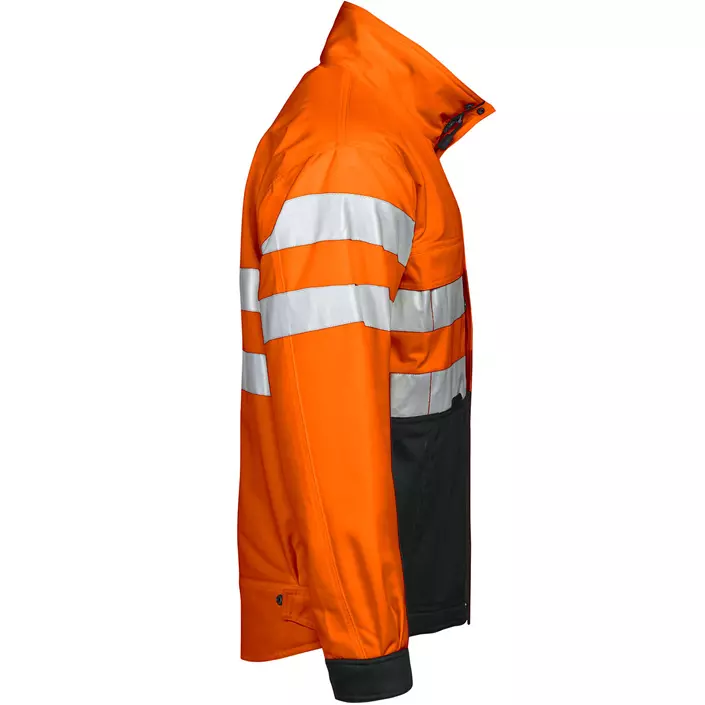 ProJob winter jacket 6407, Hi-Vis Orange/Black, large image number 3
