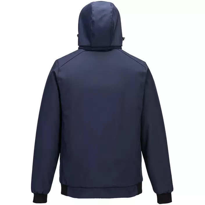 Portwest WX2 Eco softshell jacket, Dark Marine Blue, large image number 1