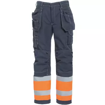 Tranemo Aramid craftsman trousers, Marine/Hi-Vis Orange