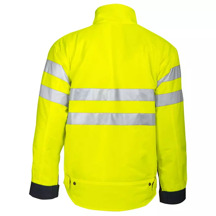 ProJob winter jacket 6407, Hi-vis Yellow/Black, large image number 2