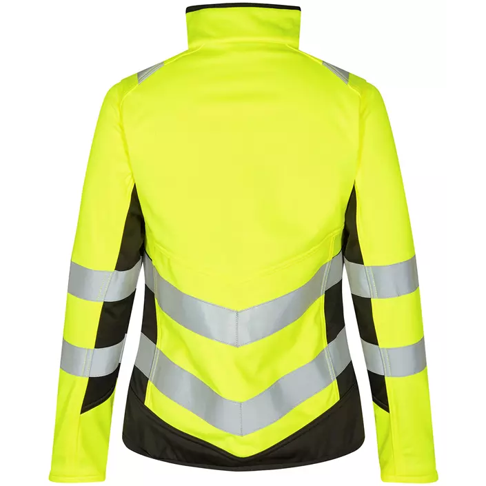 Engel Safety women's softshell jacket, Hi-vis Yellow/Black, large image number 1