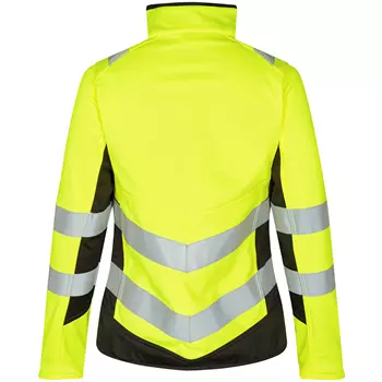 Engel Safety women's softshell jacket, Hi-vis Yellow/Black