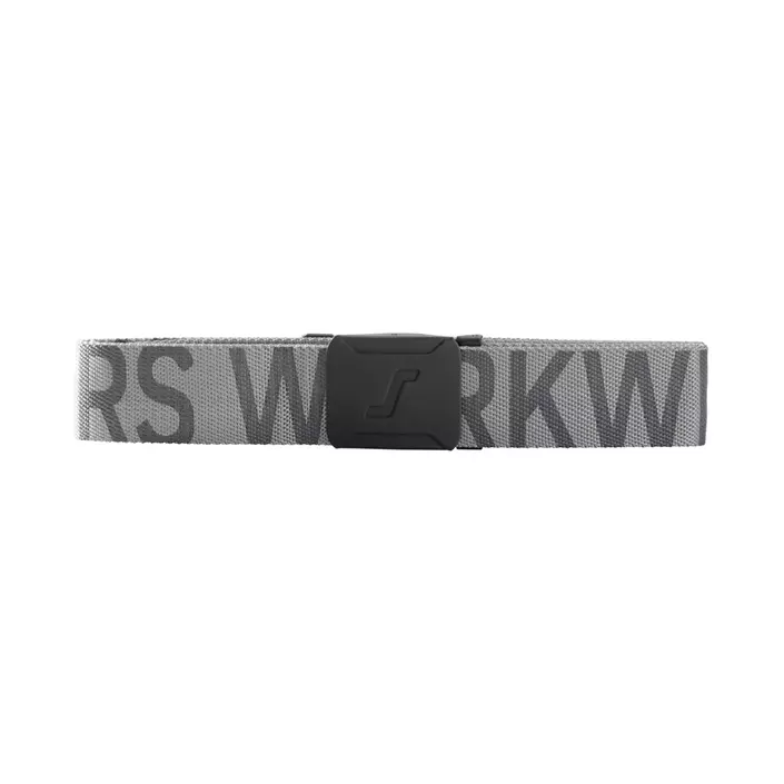Snickers logo belt, Grey/Antrachite, Grey/Antrachite, large image number 0