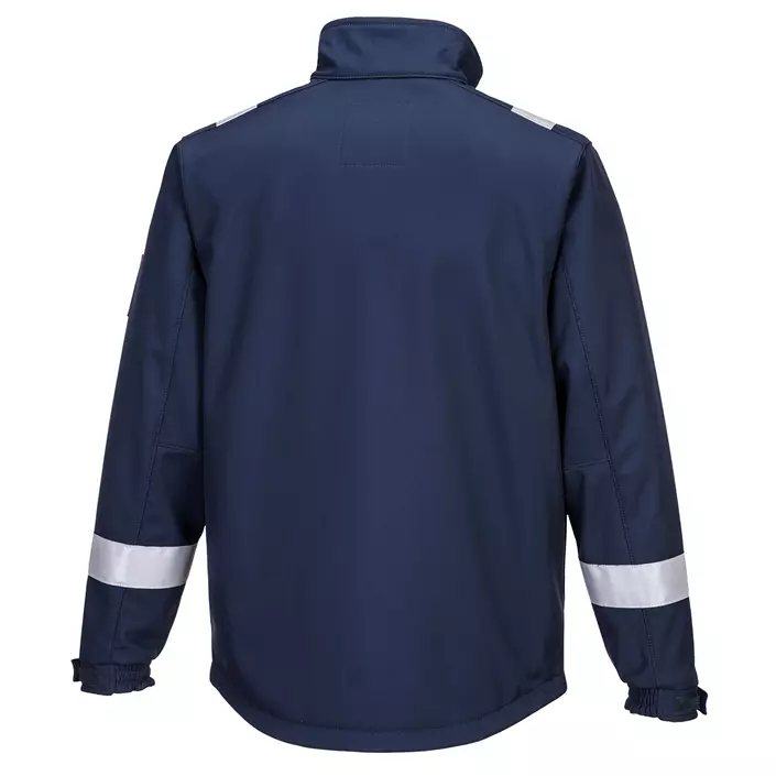 Portwest Modaflame softshell jacket, Marine Blue, large image number 1