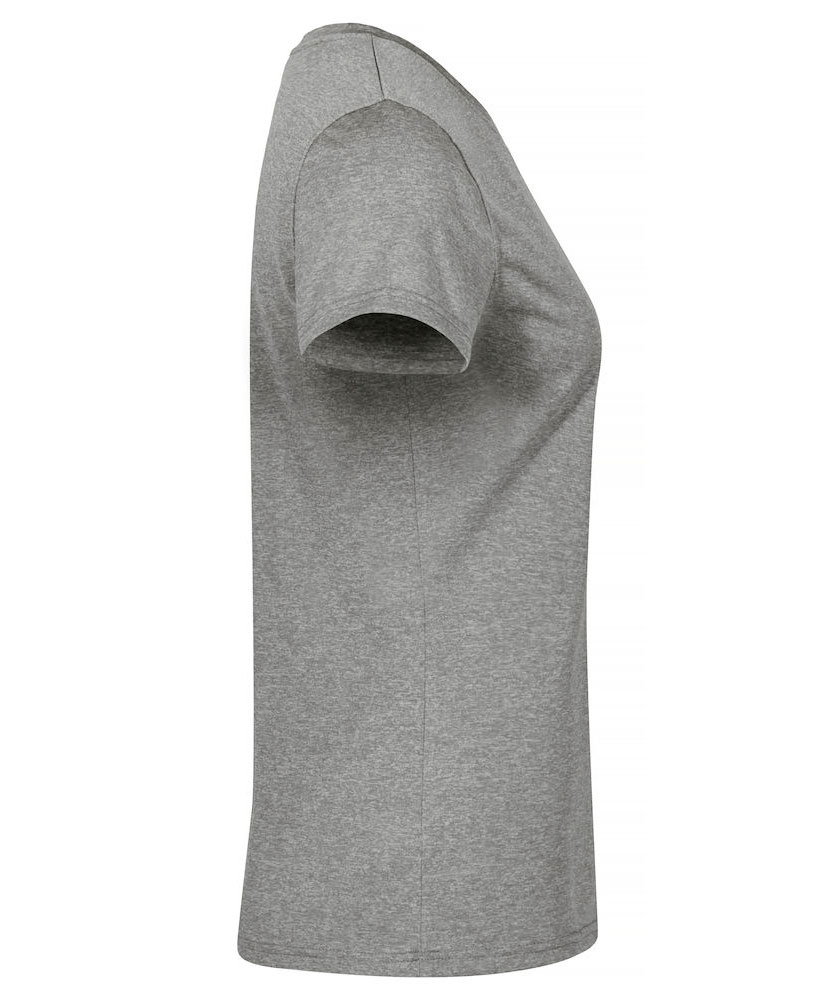Clique Basic Active-T women's T-shirt, Grey melange, large image number 3