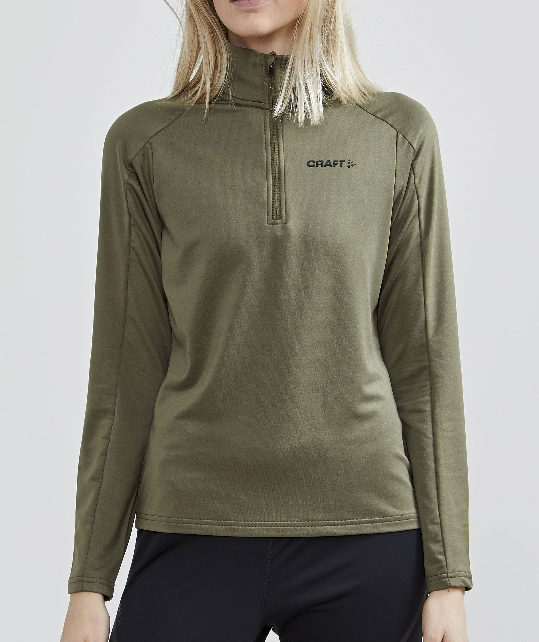 Craft Core Gain half zip dame midlayer, Rift, large image number 3