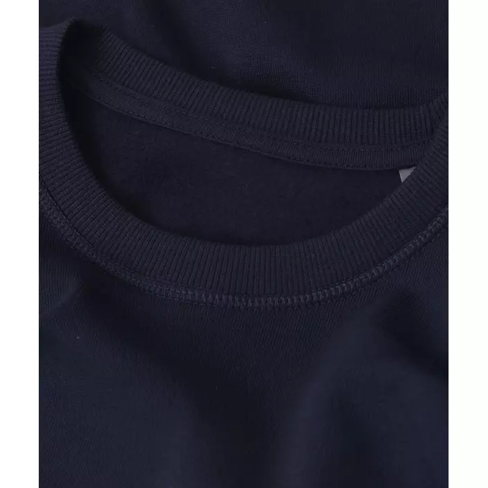 ID økologisk dame sweatshirt, Navy, large image number 3