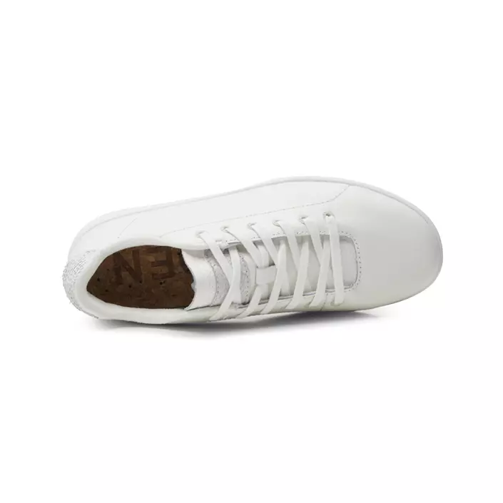 Woden Jane Leather III sneakers dam, Vit, large image number 2