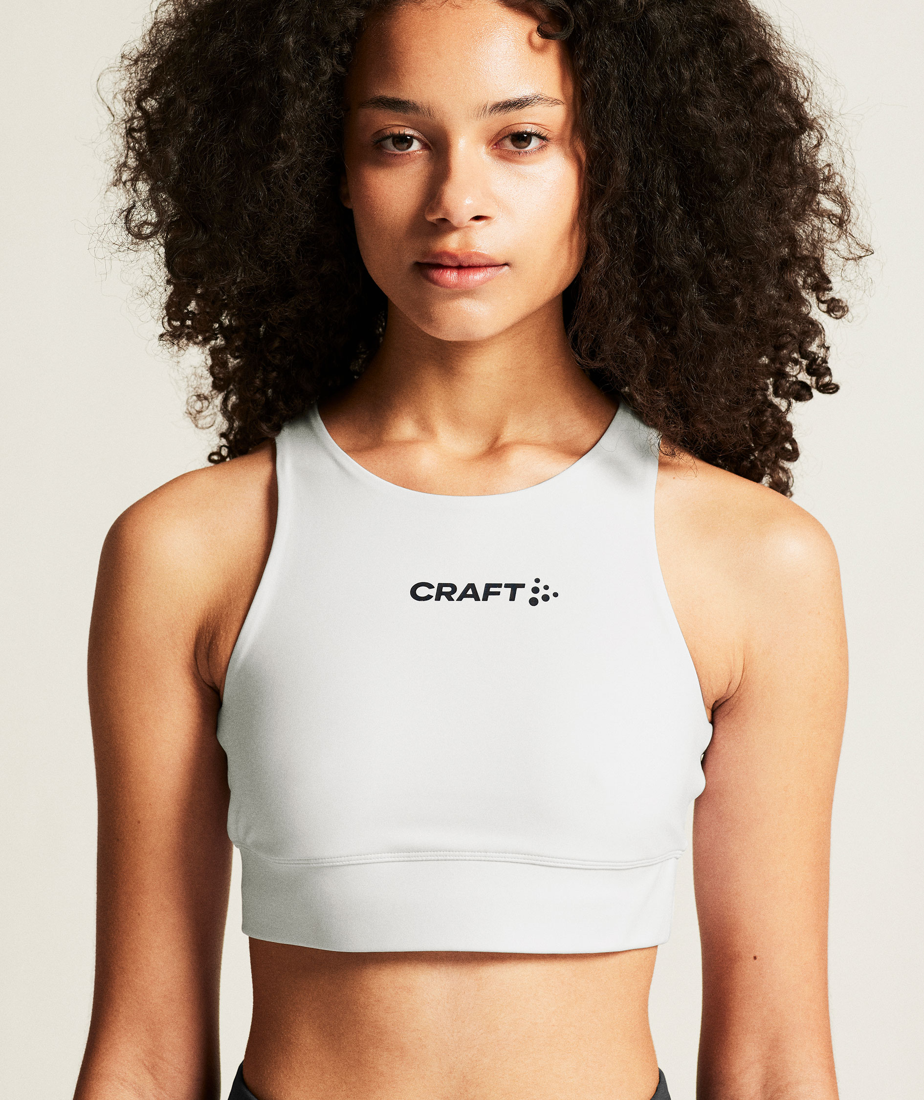 Craft Rush 2.0 women&acute;s sports bra, White, large image number 5