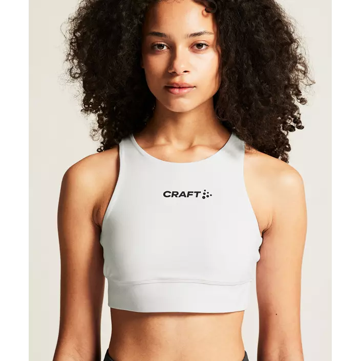 Craft Rush 2.0 women´s sports bra, White, large image number 5
