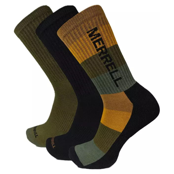 Merrell socka 3-pack, Black assorted, large image number 0