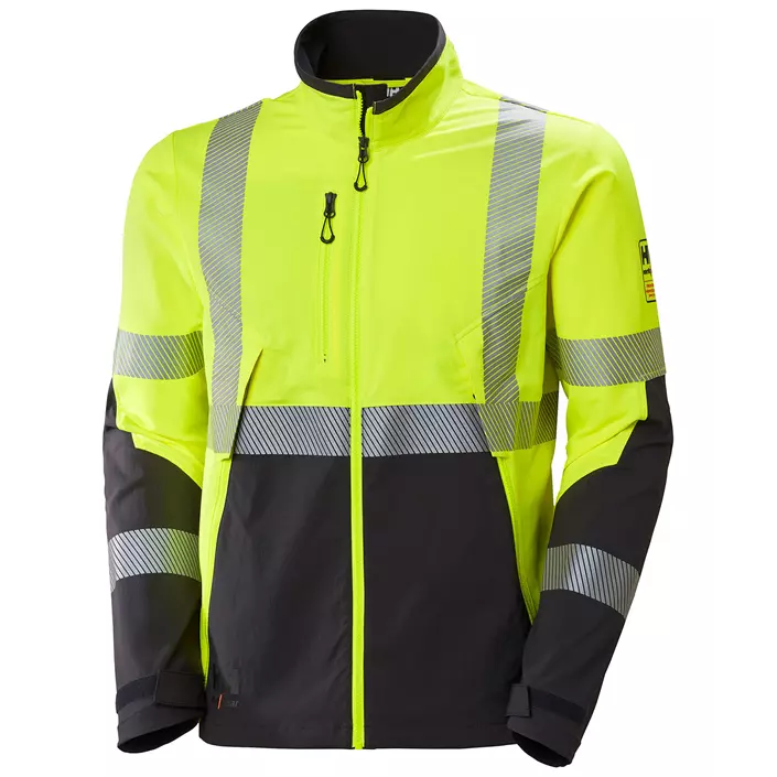 Helly Hansen ICU BRZ work jacket, Hi-vis yellow/Ebony, large image number 0