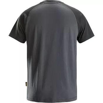 Snickers T-shirt 2550, Charcoal/Black