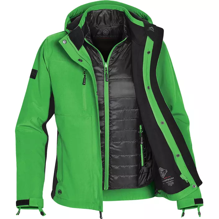 Stormtech Atmosphere 3-in-1 women's jacket, Tree green/black, large image number 0