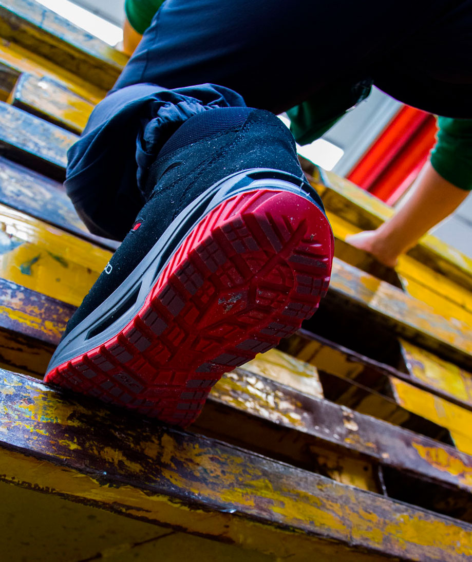 Giasco Tiger safety boots S3, Black/Red, large image number 2