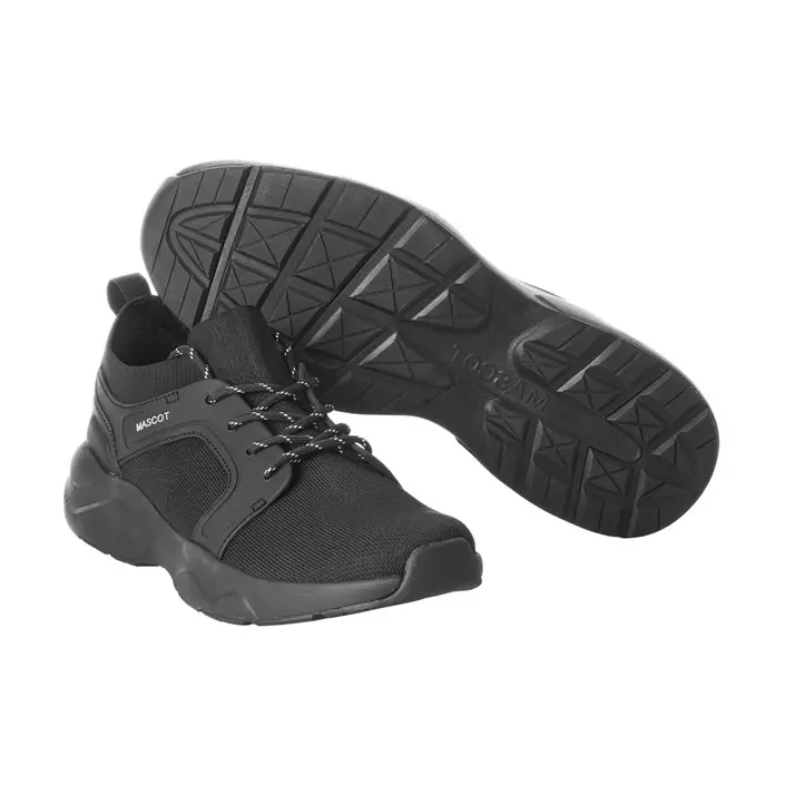 Mascot sneakers, Sort, large image number 0