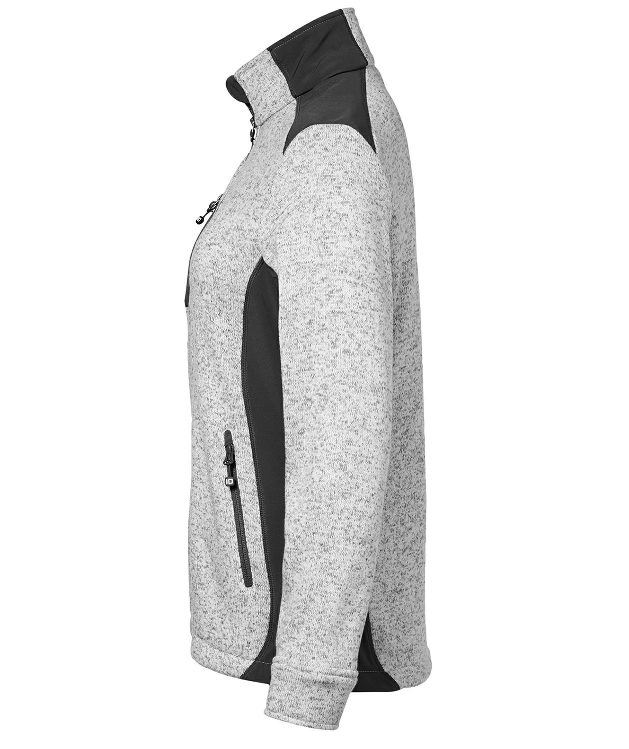 ID Identity stickad fleececardigan dam