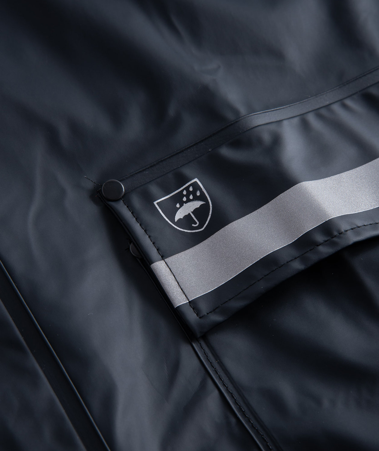 Lyngsoe PU rain set, Marine Blue, large image number 3