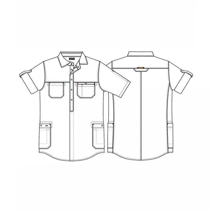 Kentaur kortärmad funktionsskjorta, Grå, large image number 3