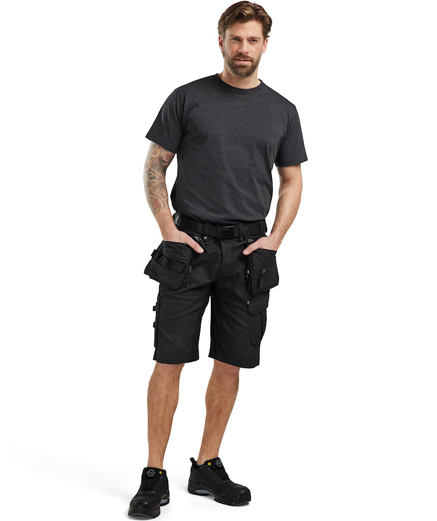 Bl&aring;kl&auml;der hantverksshorts