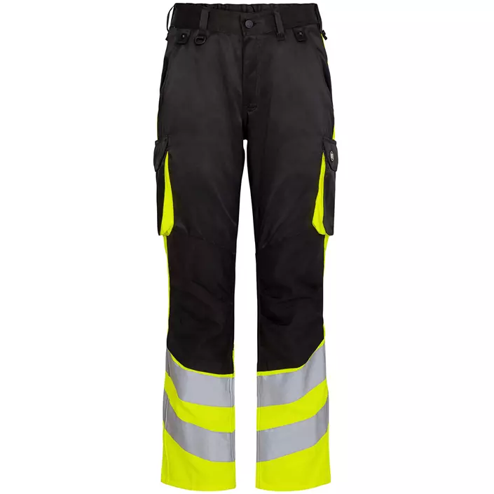 Engel Safety Light work trousers, Black/Hi-Vis Yellow, large image number 0