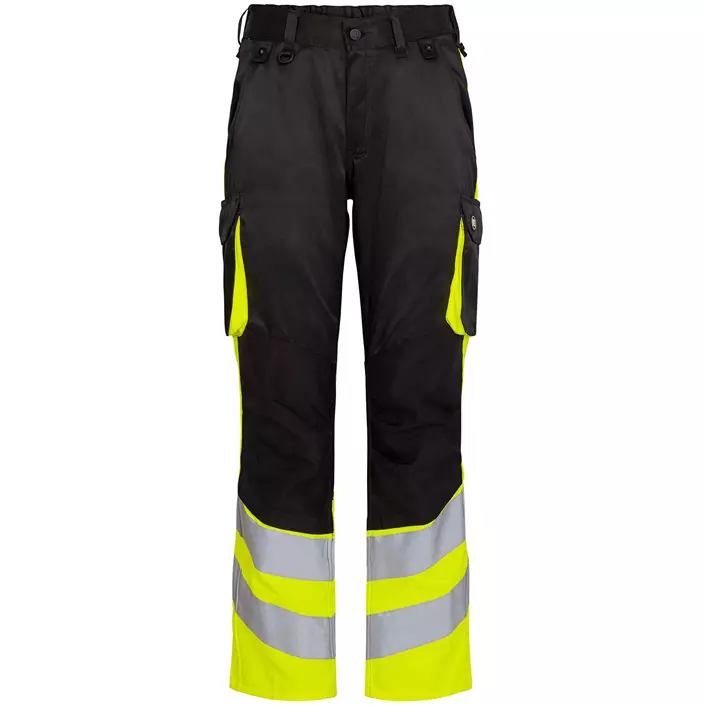 Engel Safety Light arbeidsbukse, Svart/Hi-Vis Gul, large image number 0