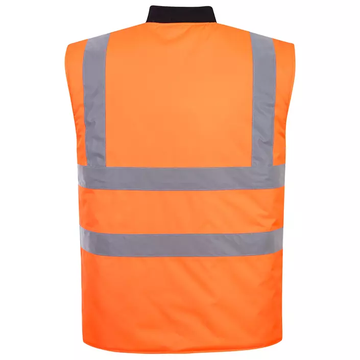 Portwest reversible vest, Hi-vis Orange, large image number 2