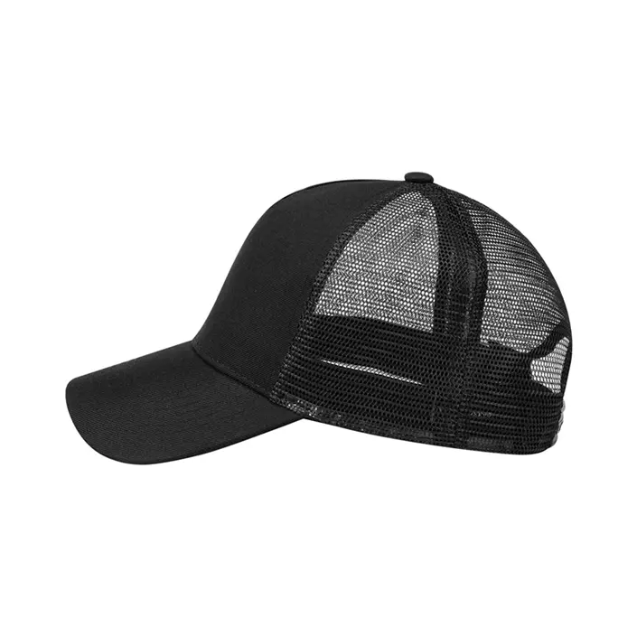 Karlowsky Trucker mesh cap, Sort/Sort, Sort/Sort, large image number 2