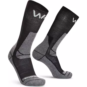 Worik Natural Thermo socks with merino wool, Black