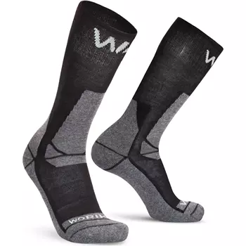 Worik Natural Thermo socks with merino wool, Black