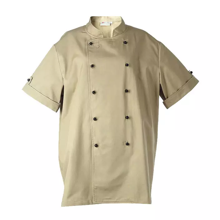 Toni Lee Boss short-sleeved chefs jacket, Khaki, large image number 0